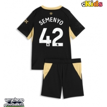 Manchester City Antoine Semenyo #42 Replica Away Minikit 2026-27 Short Sleeve (+ pants)